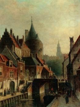 European city landscape, street landsacpe, construction, frontstore, building and architecture. 274, unknow artist